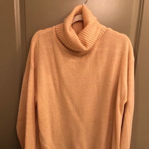 Knit turtleneck sweater relaxed fit M